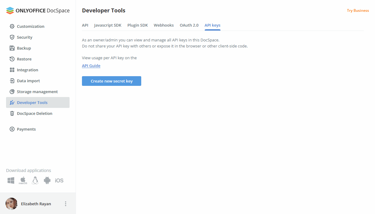 Developer Tools