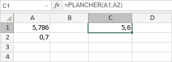 Fonction PLANCHER