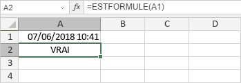 Fonction ESTFORMULE