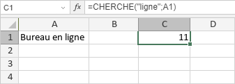 Fonction CHERCHEB